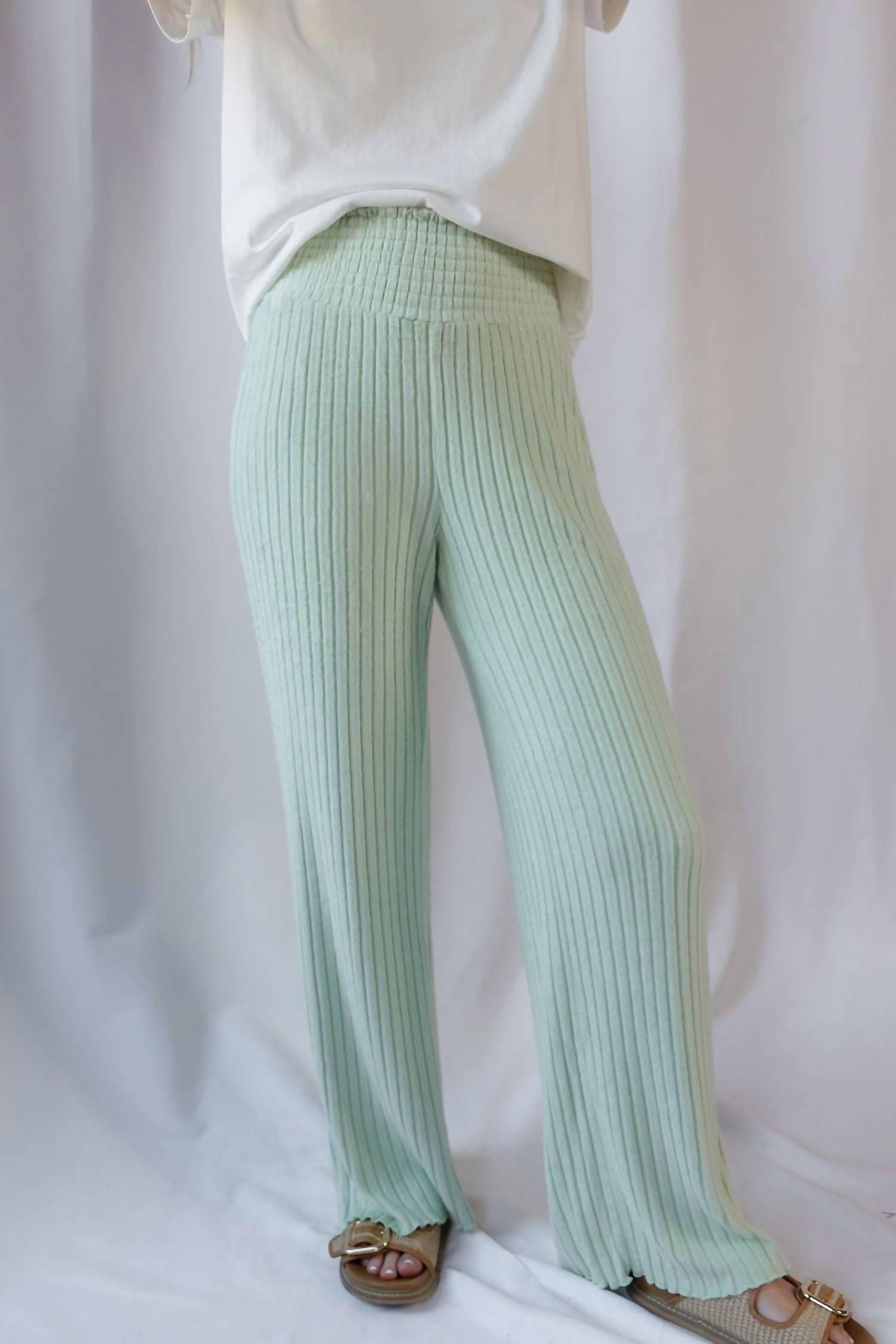 Z Supply - Dawn Smocked Rib Pants