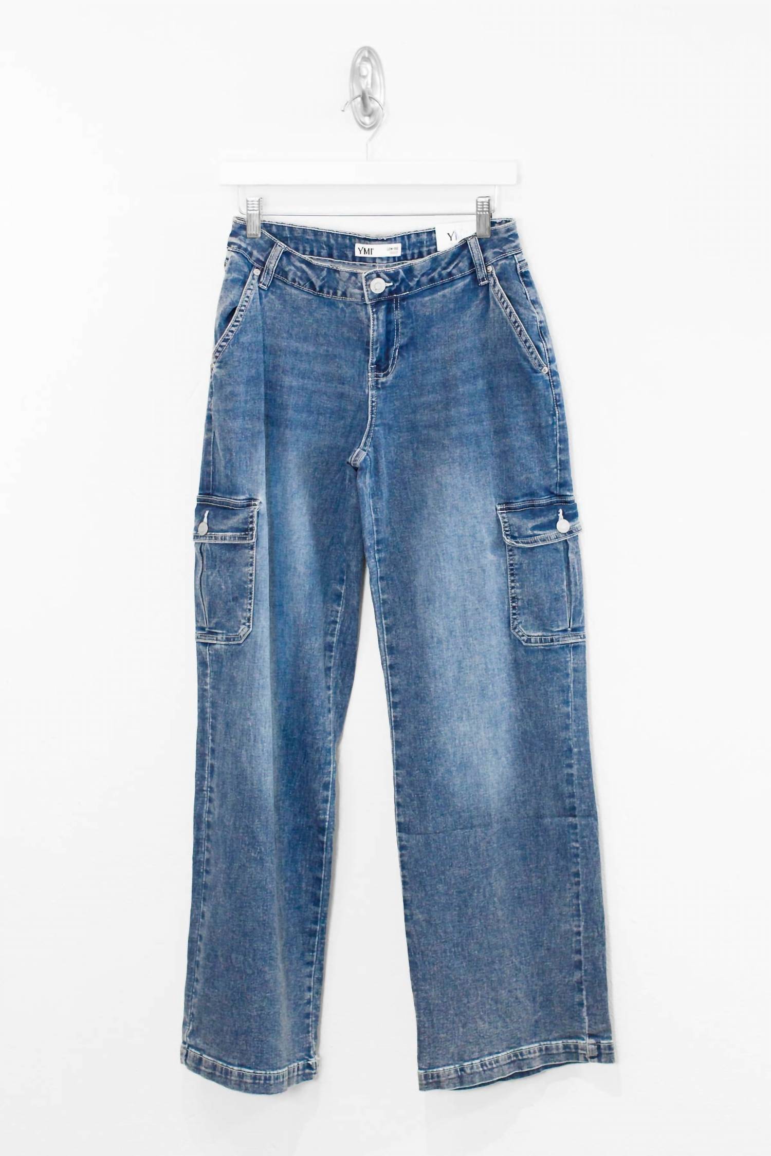 Ymi - Junior Low Rise Straight Leg Jeans