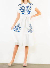 Thml - Floral Embroidered Dress