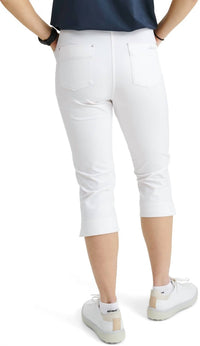 Abacus Sportswear Us - Elite High Waist 4-ways Stretch Golf Capri Pants