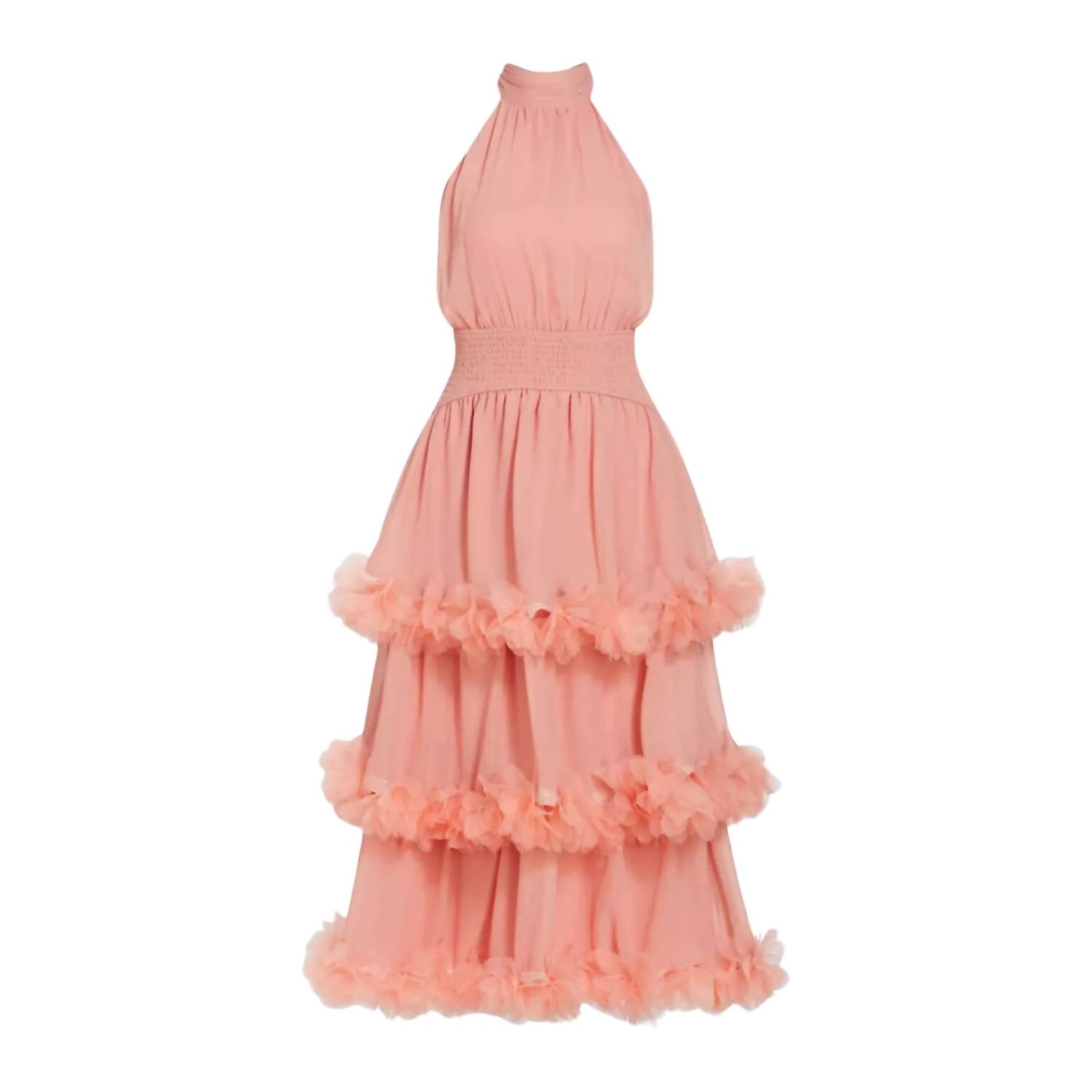 Elliatt - Nereida Tiered Halter Dress