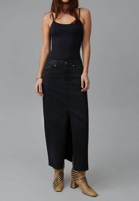 Lola Jeans - Halston High Rise Maxi Skirt