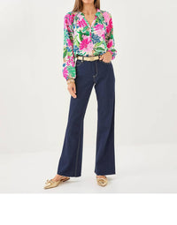 Lilly Pulitzer - Aniston High Rise Straight Jeans
