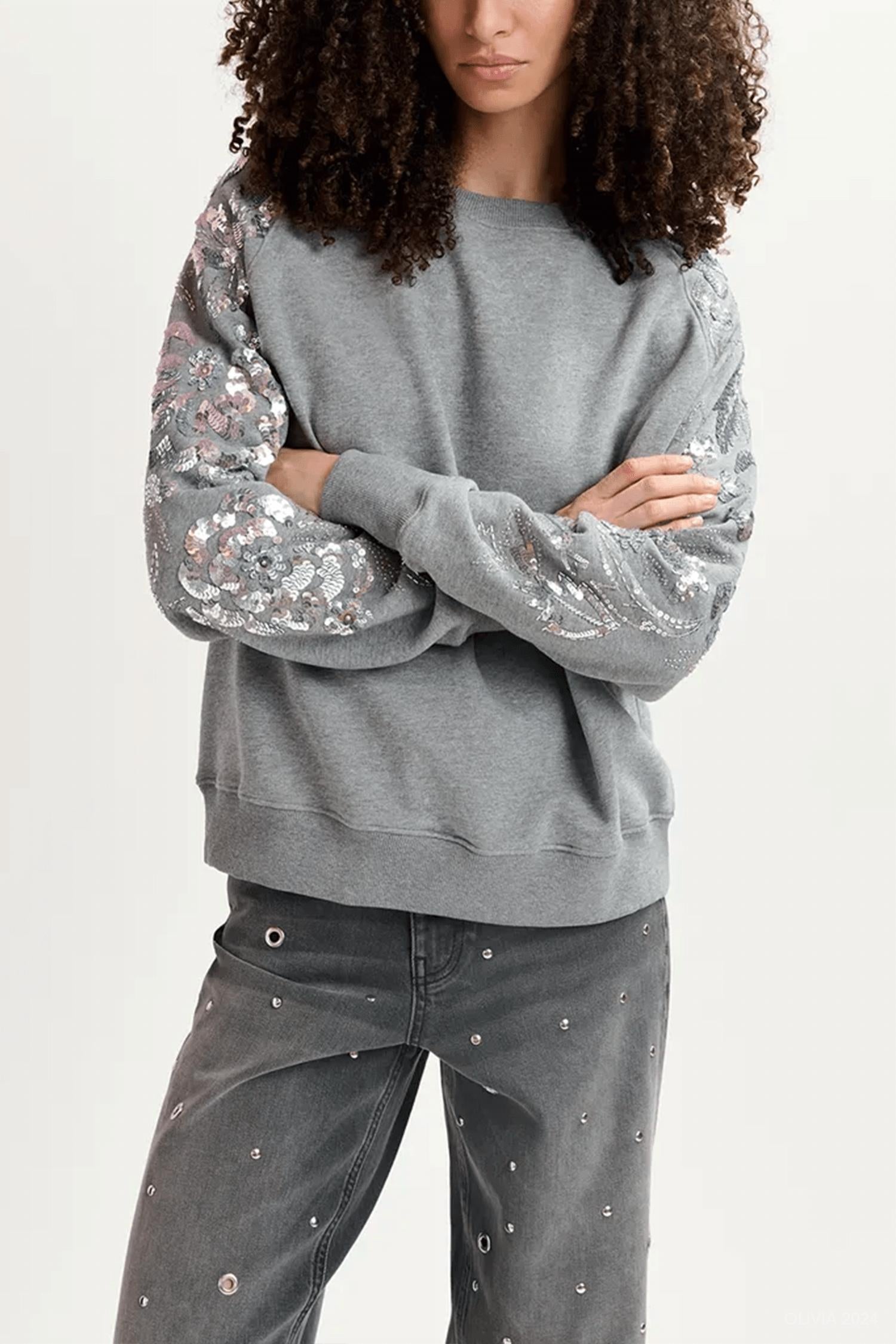 Essentiel Antwerp - Guepe Sequin Sweatshirt