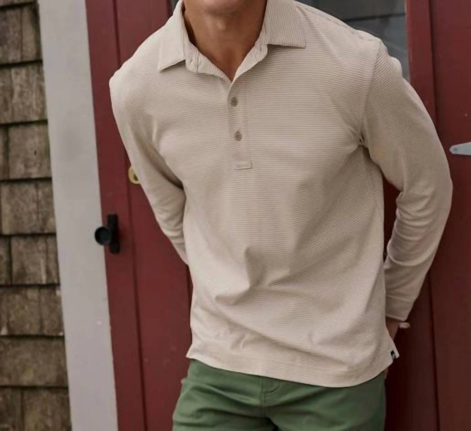 Southern Tide - Sandy Cay Long Sleeve Knit Polo