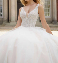 Morilee - Paris Diamante Crystal And Pearl Gown