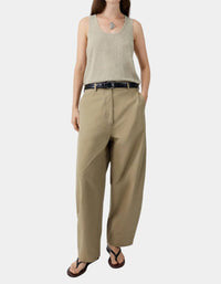 Cordera - Linen And Cotton Flecked Tank Top