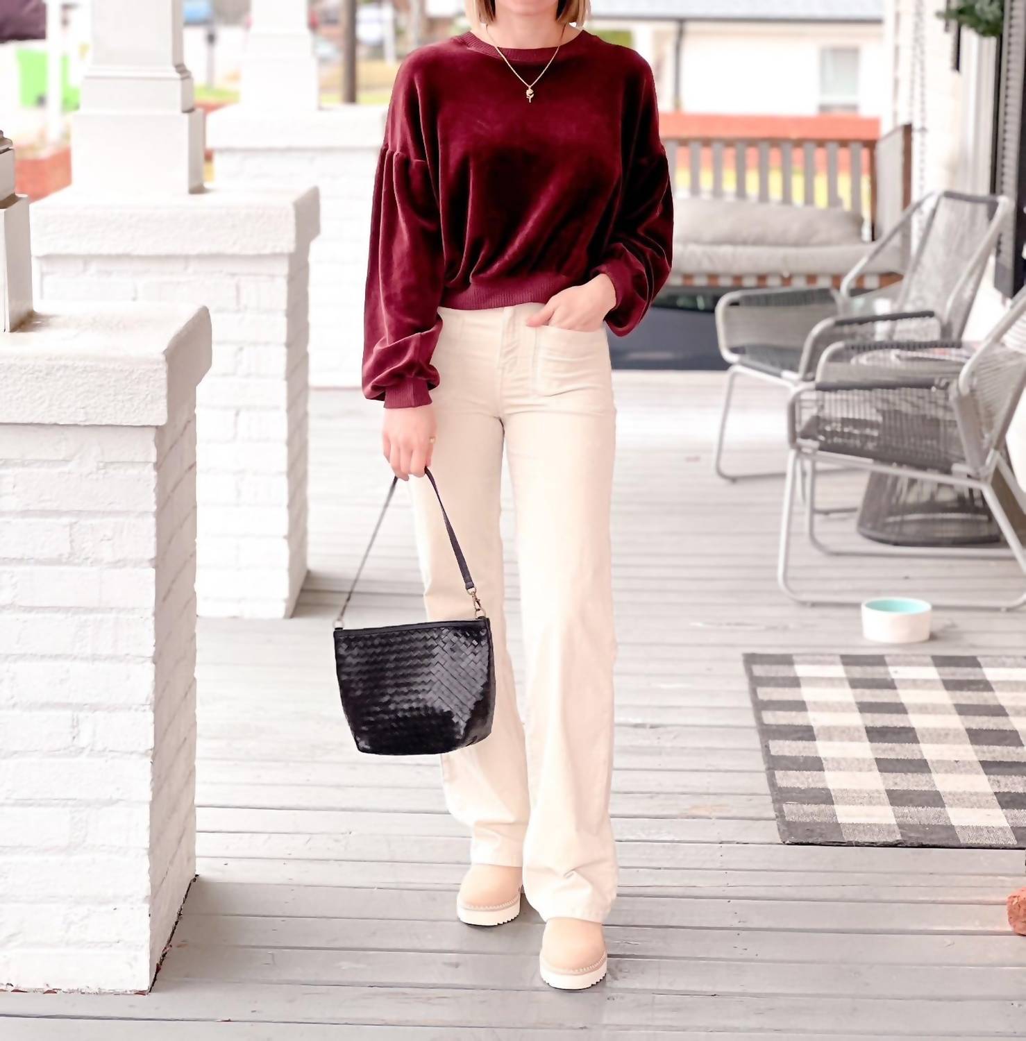 Project Social T - Jewel Velour Sweatshirt