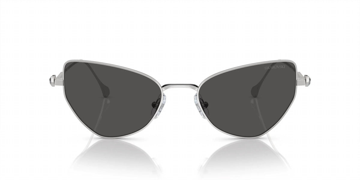 Swarovski - Women's Metal With Crystal Sunglasses