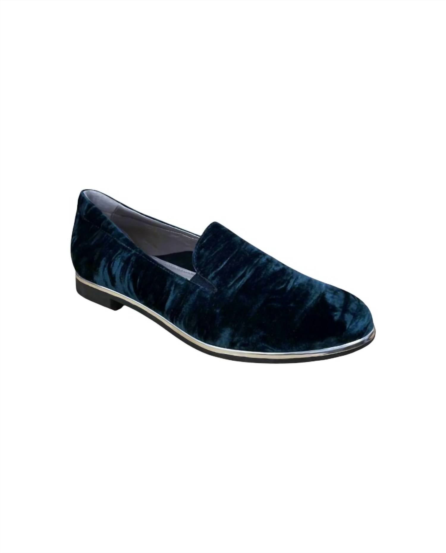 Bella Comforto Women's Jo Loafer in petrol - women's flats