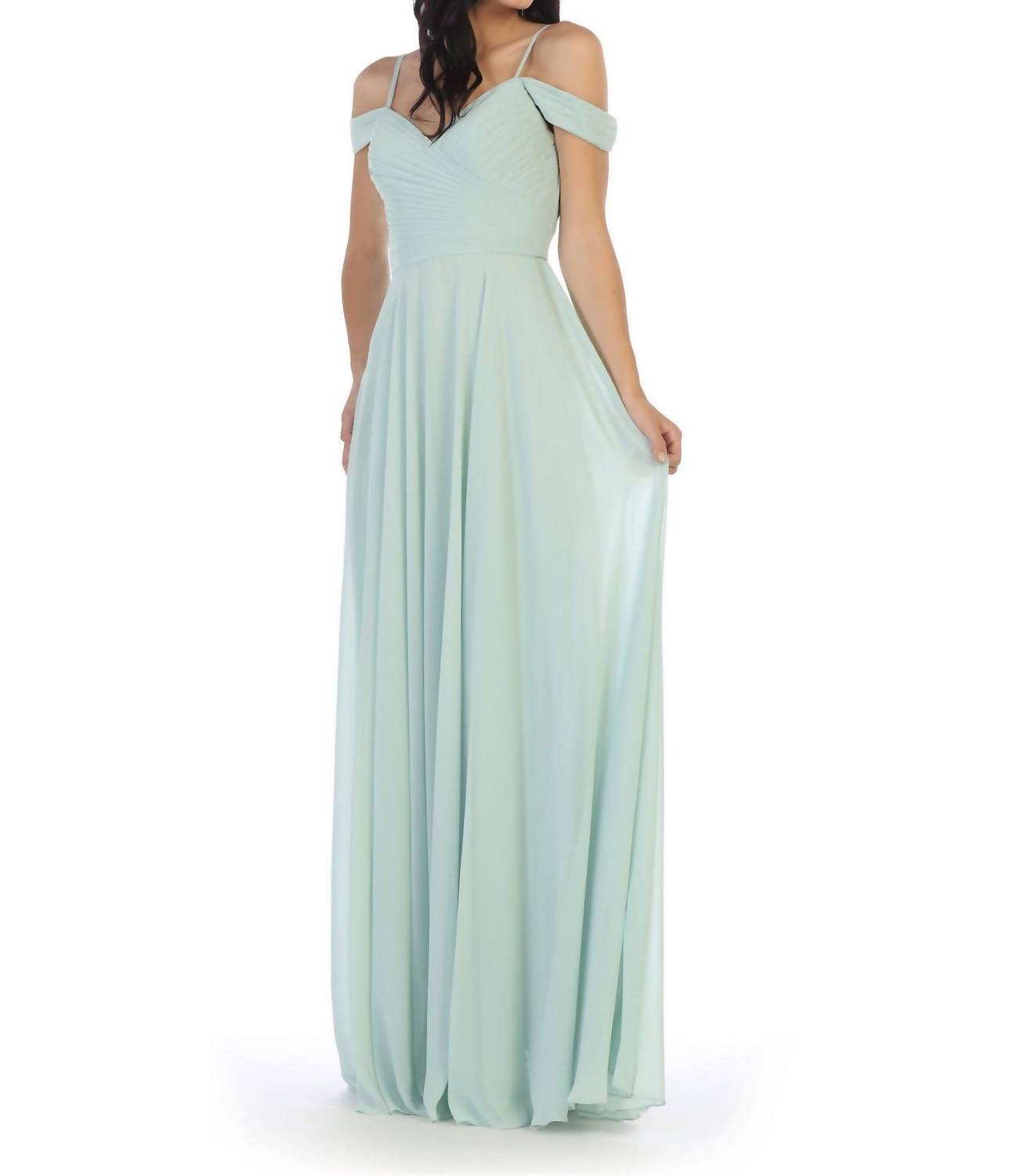 Eva - Off Shoulder Maxi Dress
