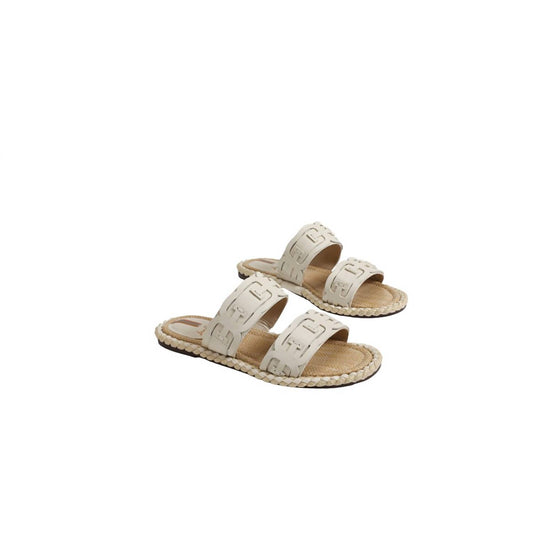 Sam Edelman - WOMEN'S TATUM DOUBLE E LOGO SLIDE SANDAL