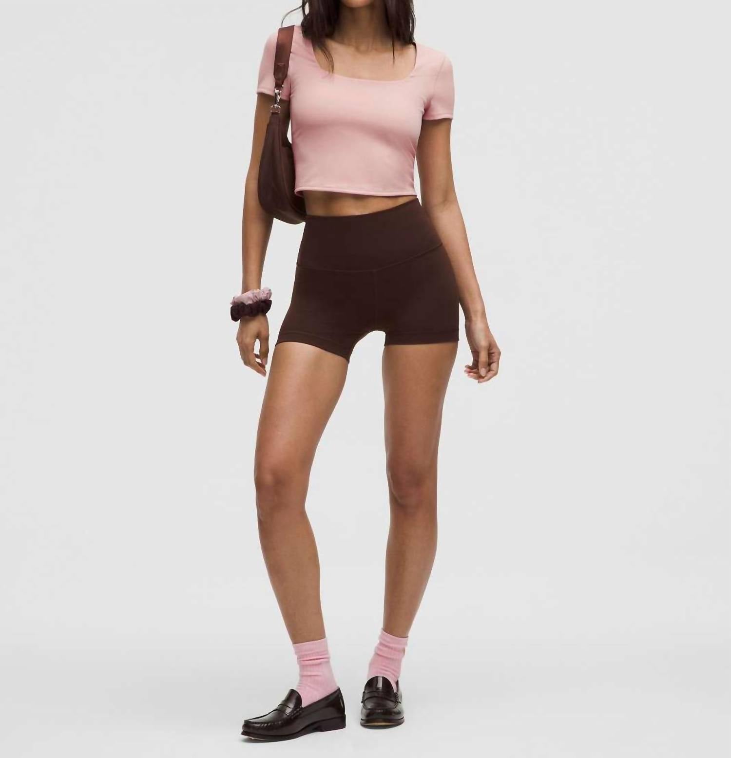 Lululemon - Wunder Under Smoothcover Square Neck Tee