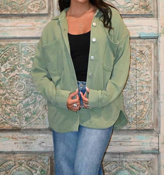 Z Supply - All Day Button Front Shacket