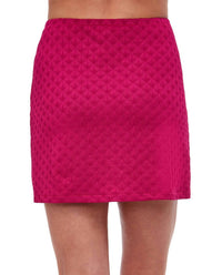 Gottex - Textured Cover Up Mini Skirt Cover Up With Slit