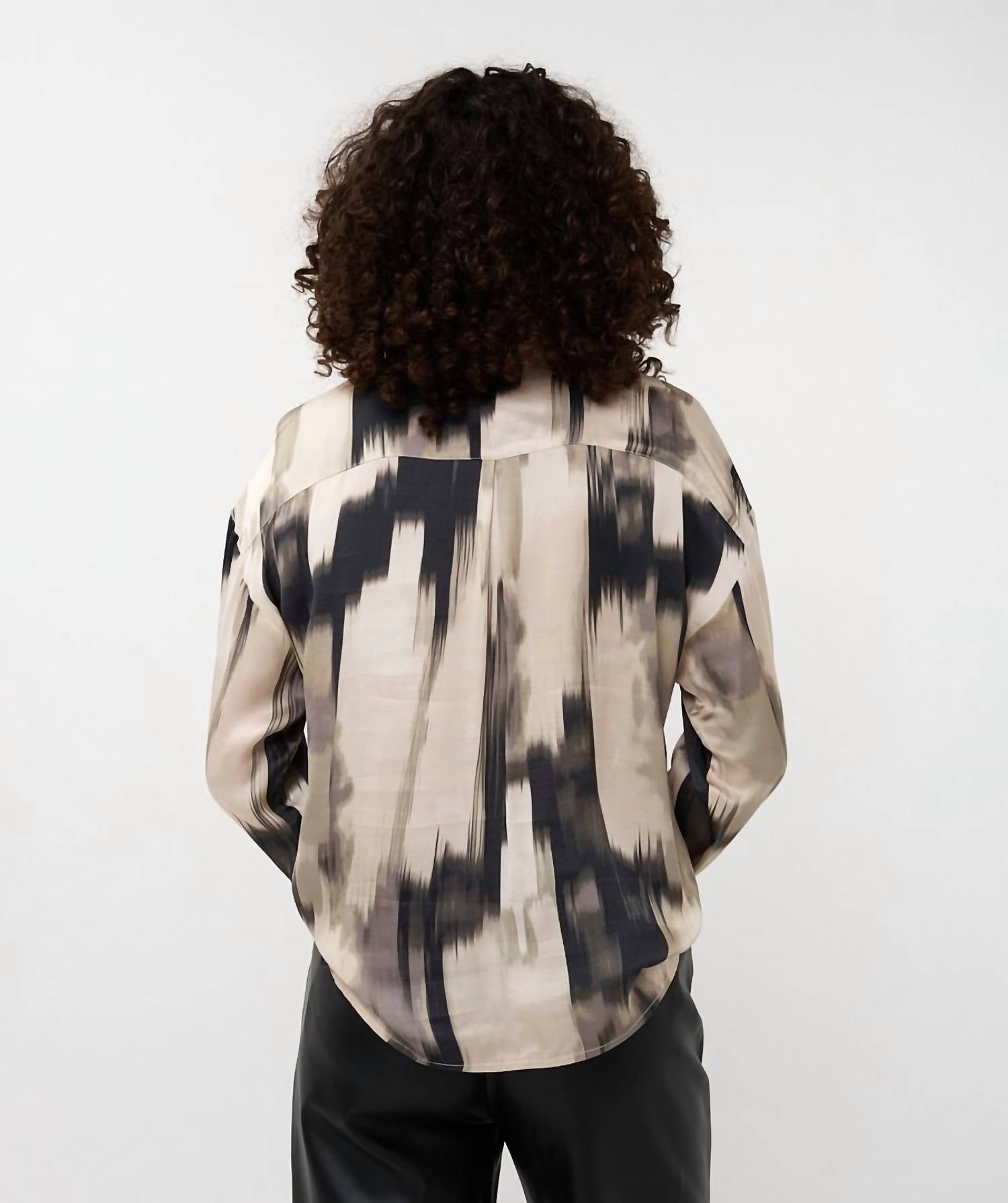 Esqualo - Long Sleeve Bow Blouse
