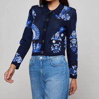 L'Agence - Osiris Jacquard Cardigan