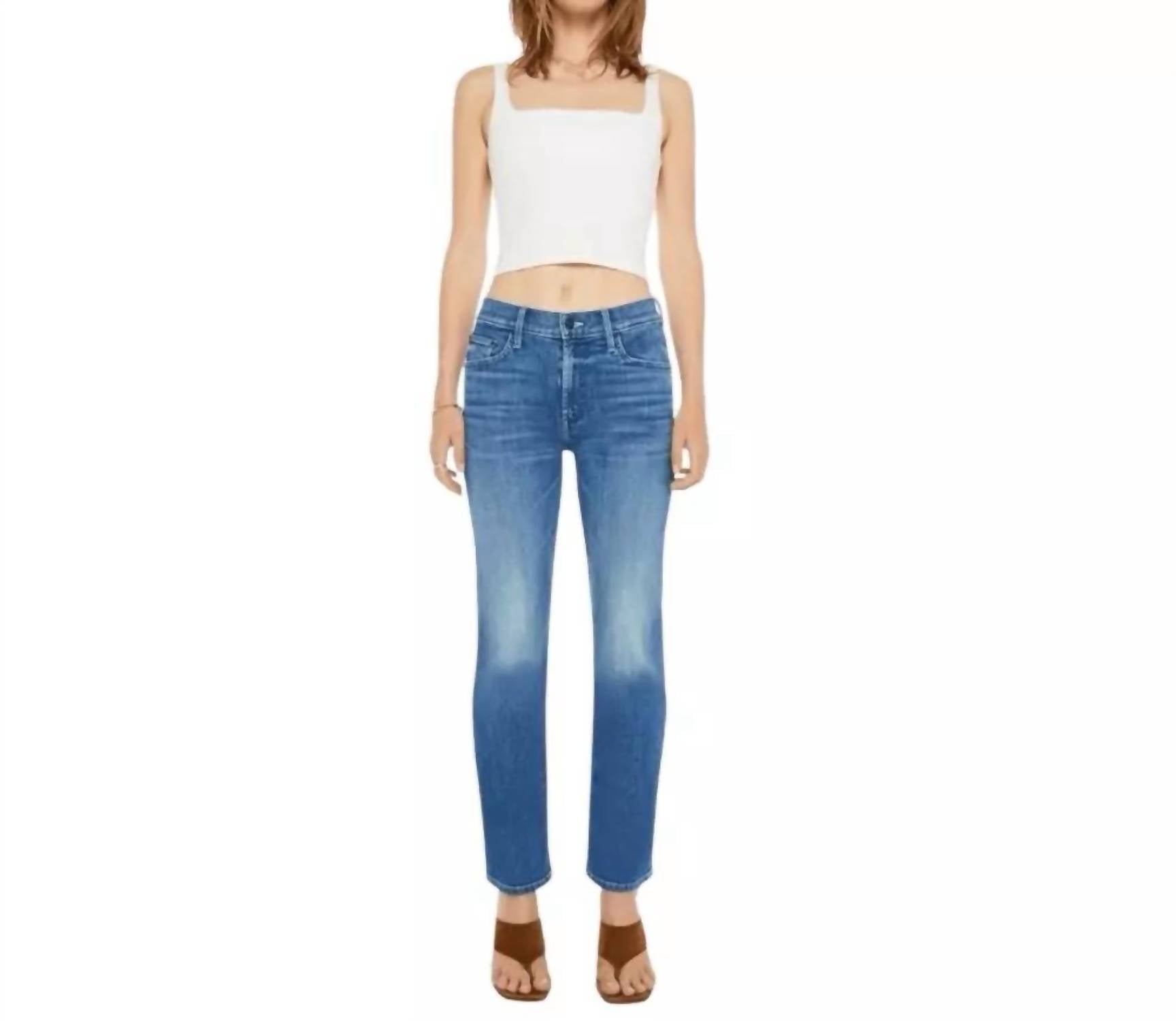 Mother - Mid Rise Rider Ankle Denim Jeans