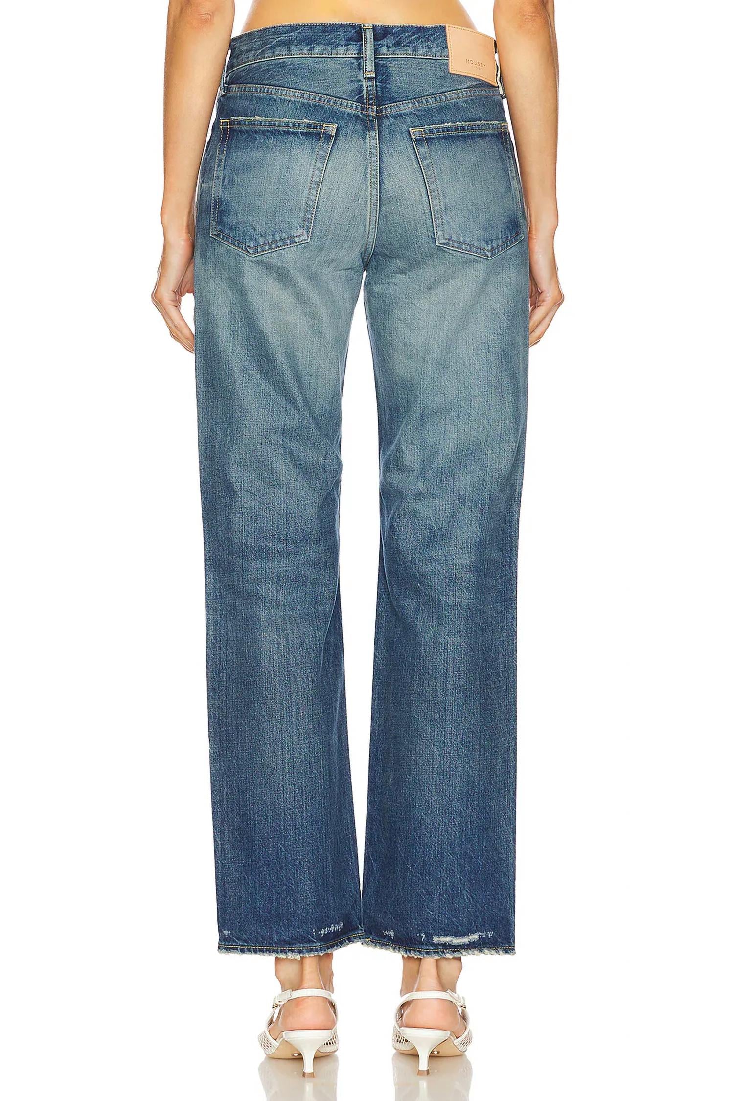 Moussy - Vintage Straight-leg Jeans