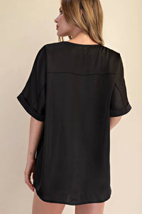 Glam - Reba V-neck Top