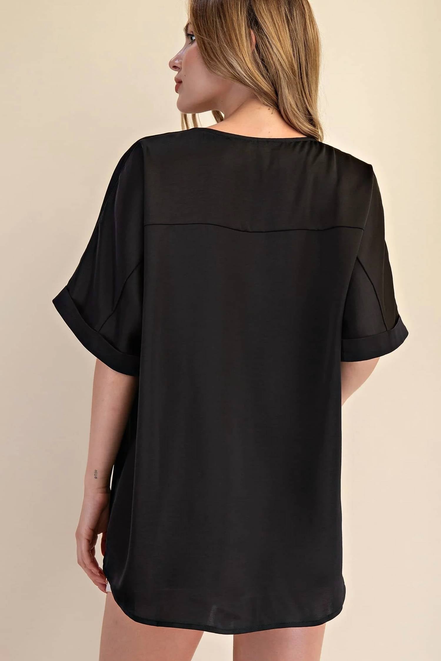 Glam - Reba V-neck Top