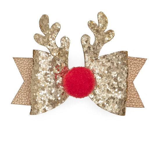 Sweet Wink - Red Nose Reindeer Headband