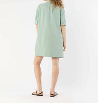 Ann Mashburn - Elbow Sleeve Frill Dress