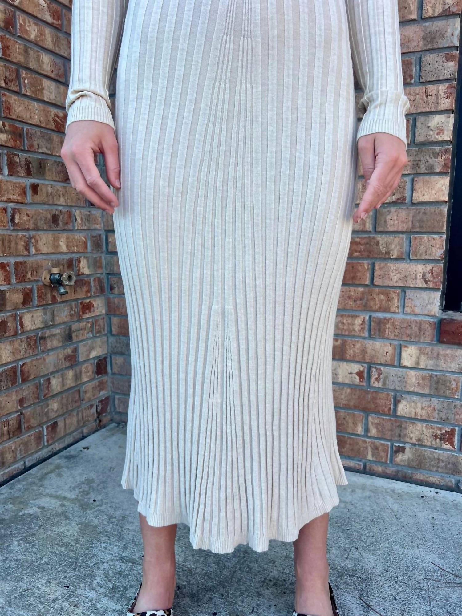 Deluc - Scabiosa Knit Midi Dres