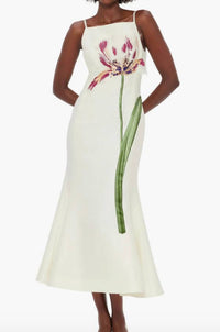 Leo Lin - Regina Embellished Midi Dress