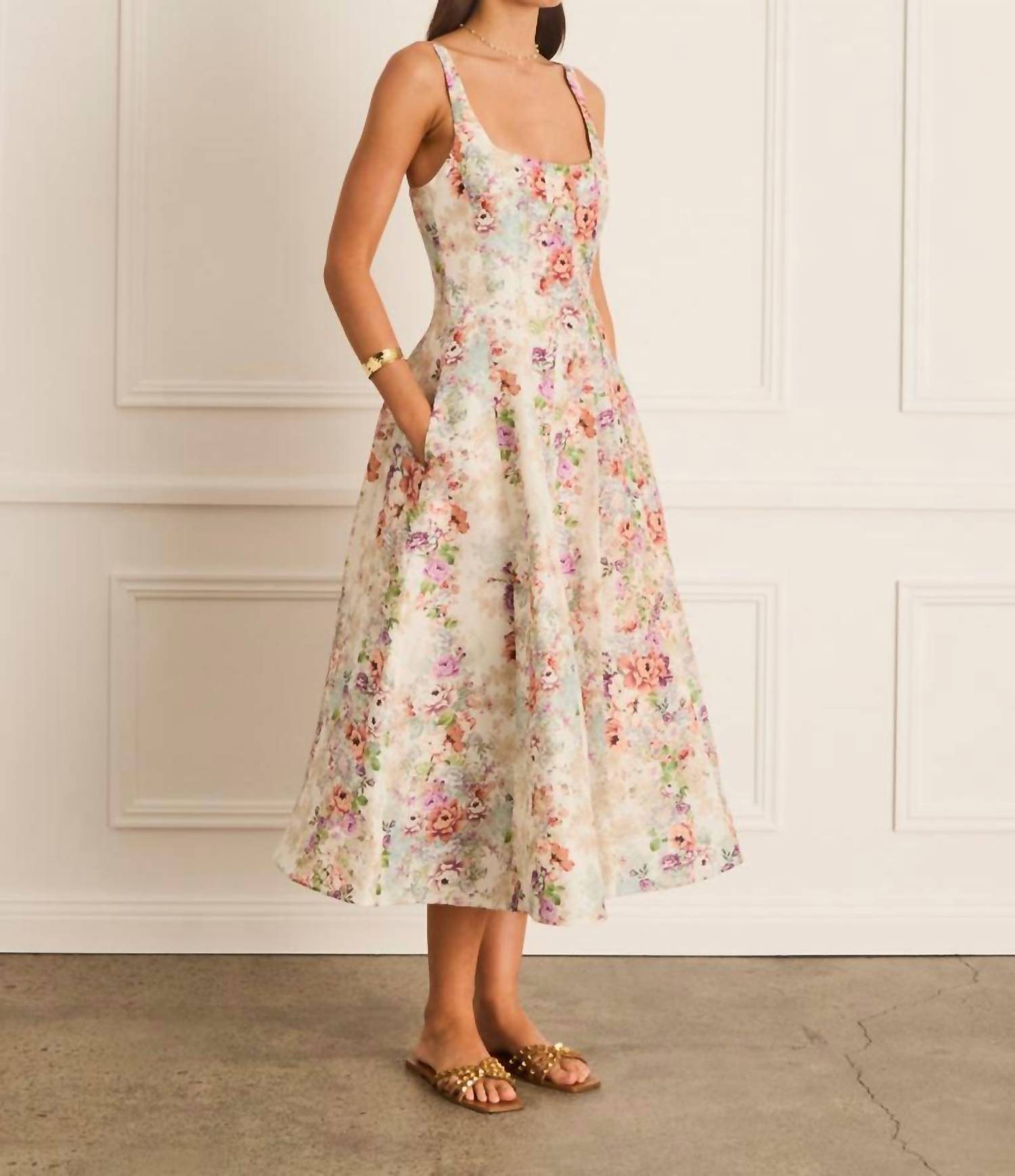 Aqua Blu - Dianthus Nicolette Dress