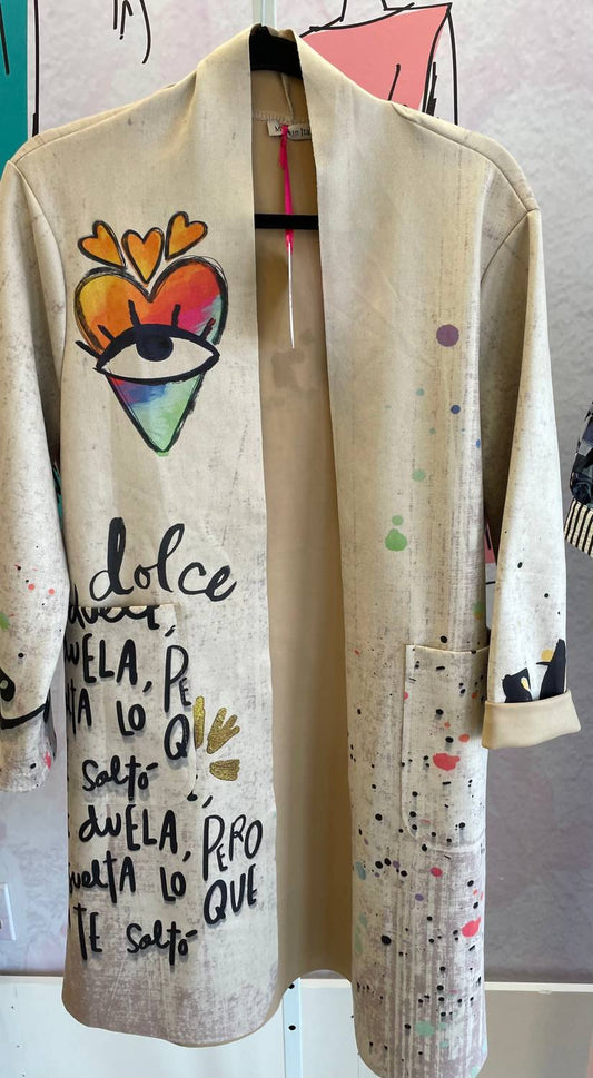 Yolly - Women's La Dolce Open Front Coat