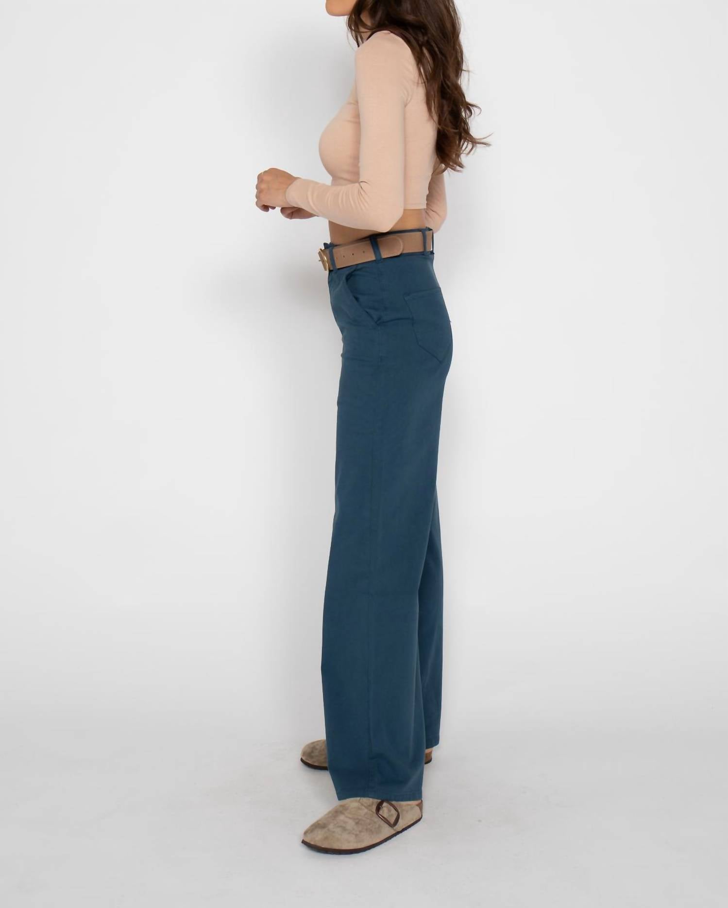 Oliver Logan - Flora Stretch High Rise Trouser