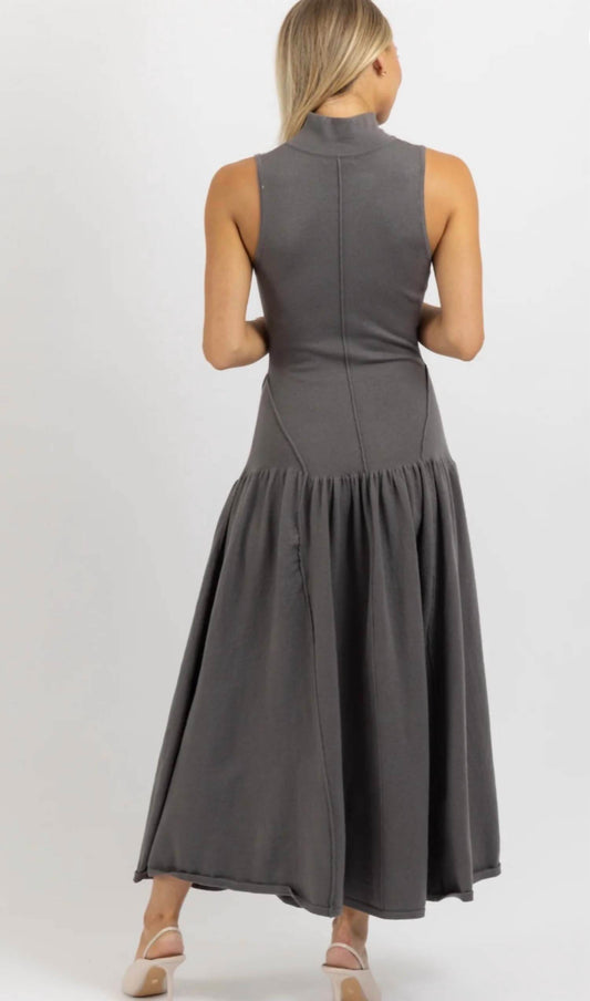 Lalavon - Drop Waist Maxi Dress