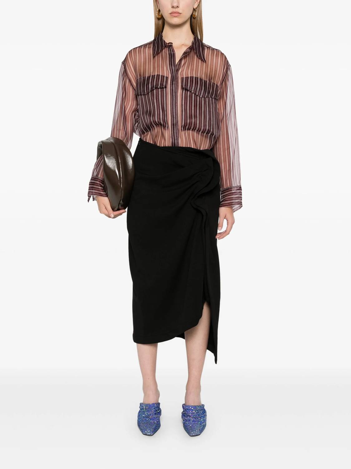 Dorothee Schumacher - Transparent Stripe Blouse
