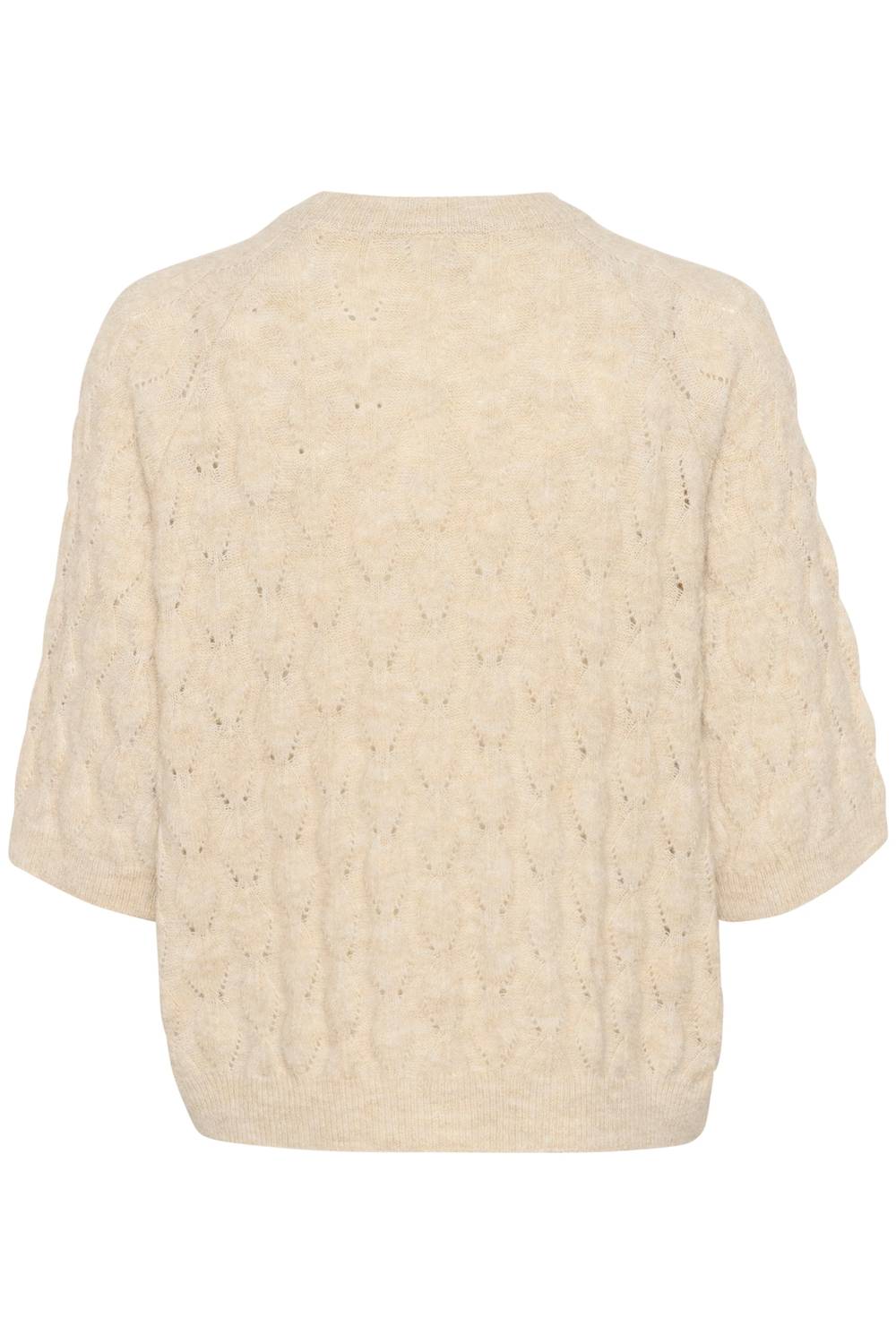 Kaffe - Malene Half Sleeve Round Neck Pullover Sweater
