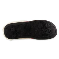 Isotoner - Women's Diamond Sweater Knit Hoodback Slipper