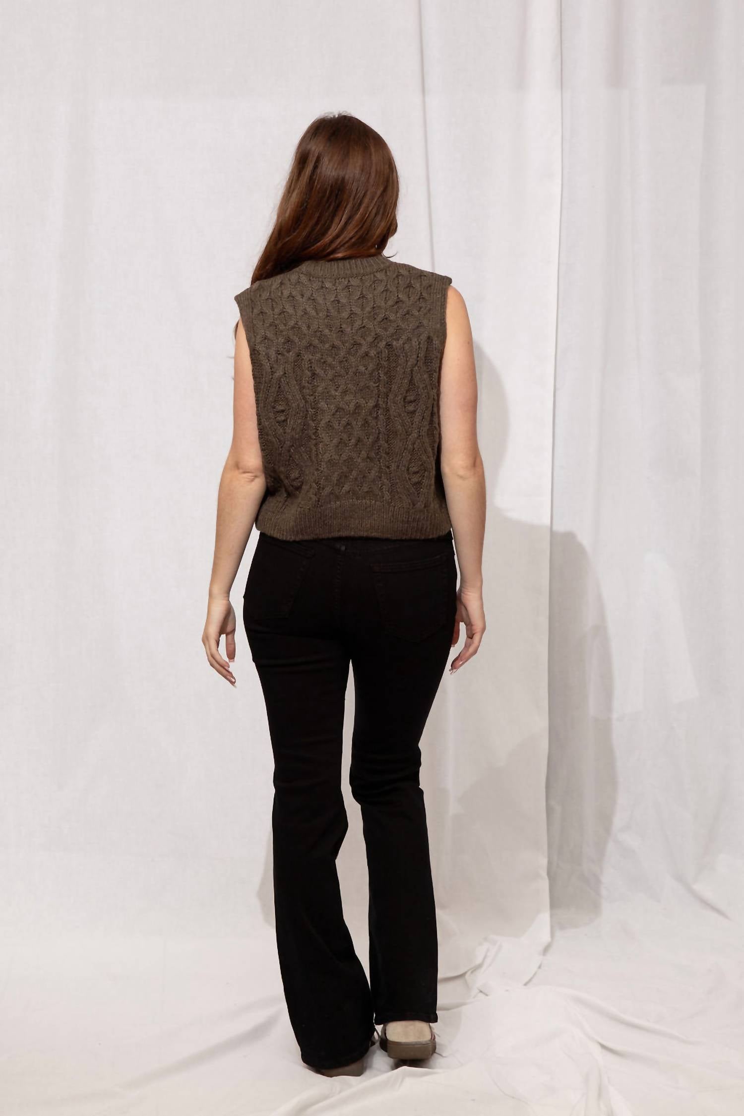 Just Black Denim - High Rise Boot Leg Pants