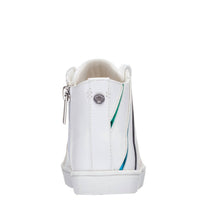 Nina Girls Gwen Side Zip High Top Sneakers in rainbow smooth - kids' sneaker - view 4
