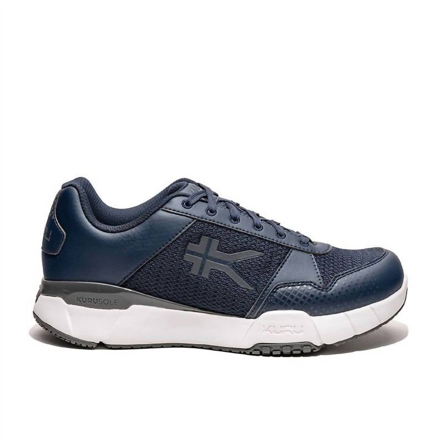 KURU Men's Quantum 2.0 Athletic Running Tennis Sneaker in indigo blue slate gray - men's sneaker