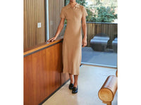 LUCY PARIS Arden Polo Dress in beige - women's dress - view 5