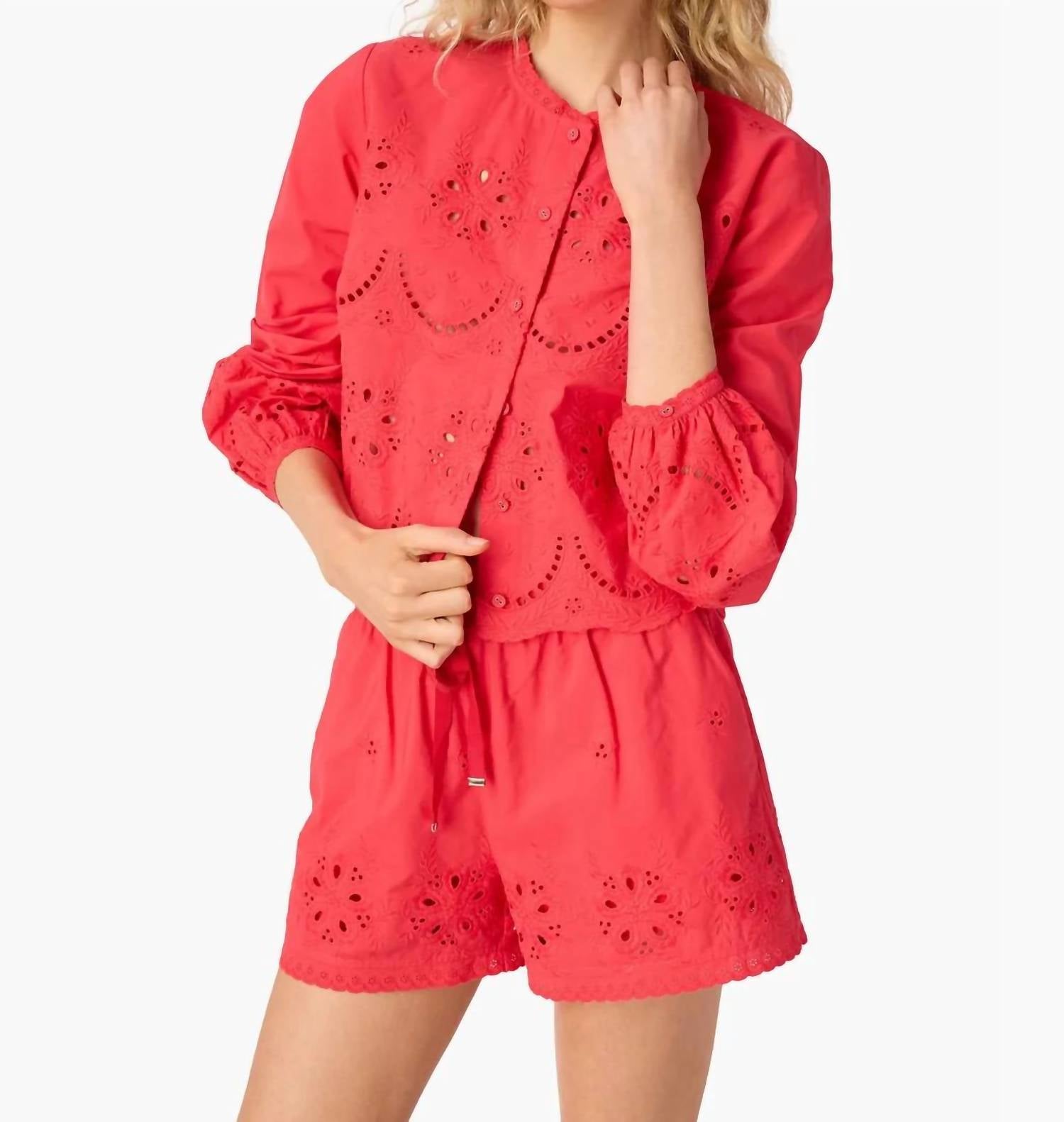 Cami Nyc - Jomi Mid Rise Cotton Shorts