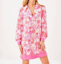 Lilly Pulitzer - Iralanne Long Sleeve Popover Shirtdress