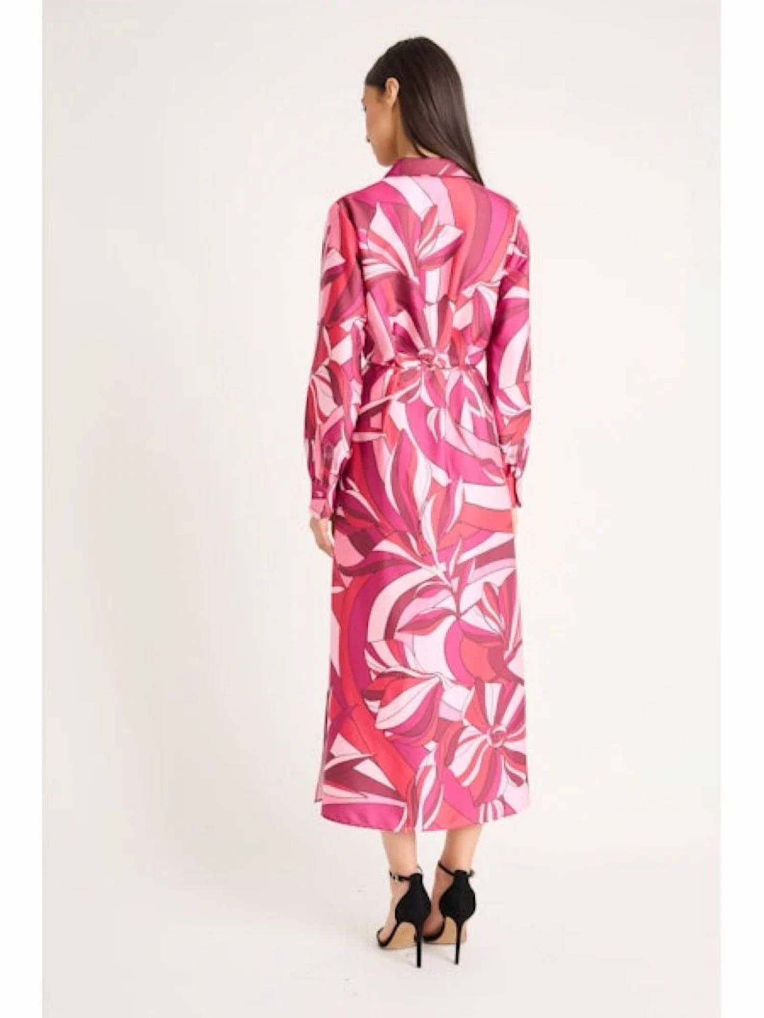 Donna Morgan - Long Sleeve Midi Dress