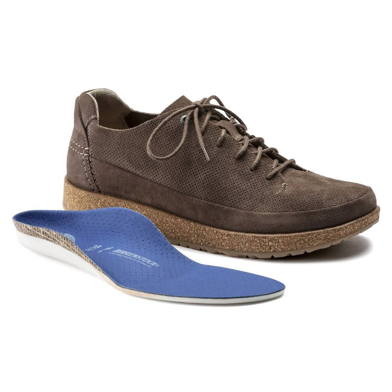 Birkenstock - Men's Honnef Low Suede Lace Up Shoes