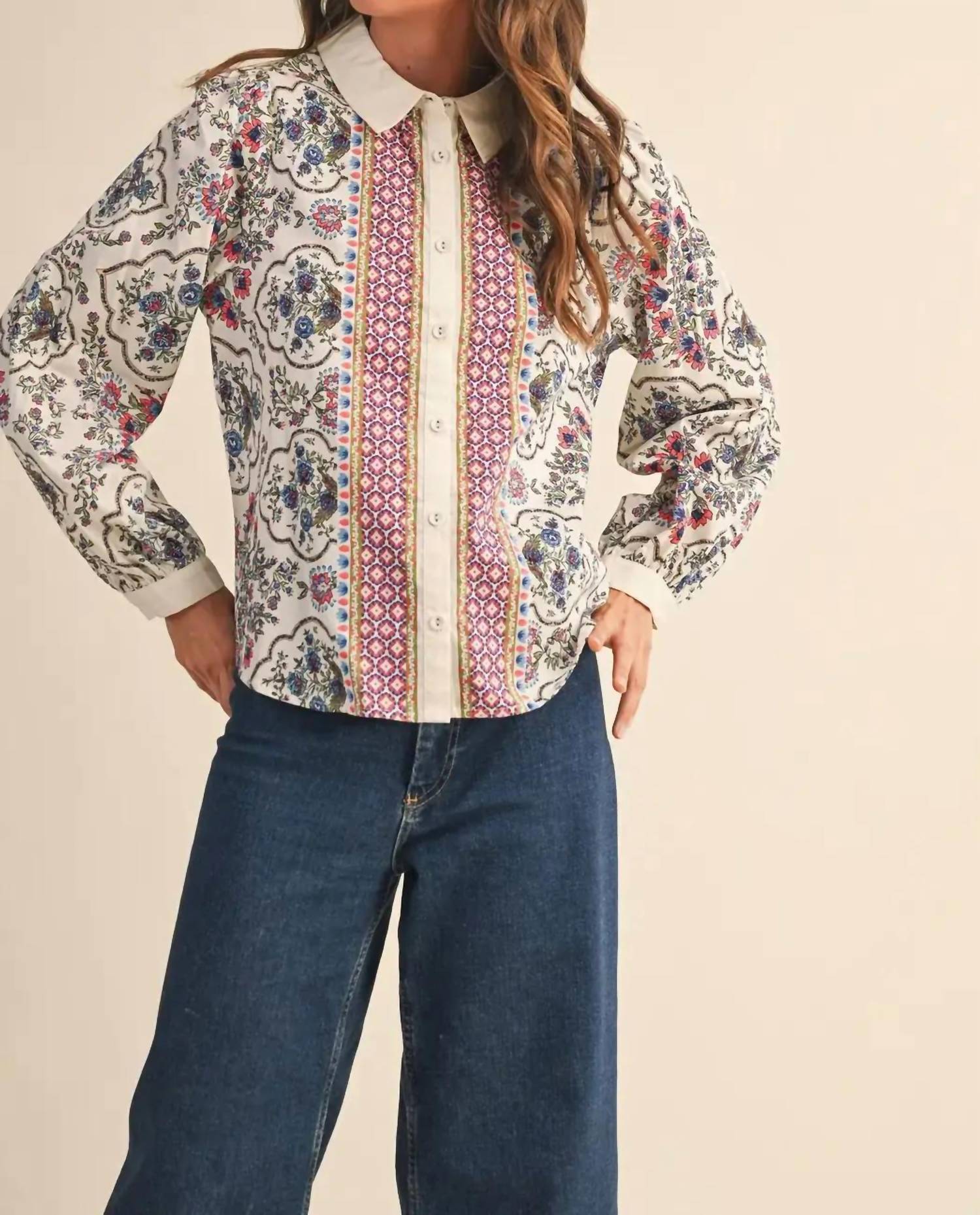 &Merci - Tanner Print Blouse