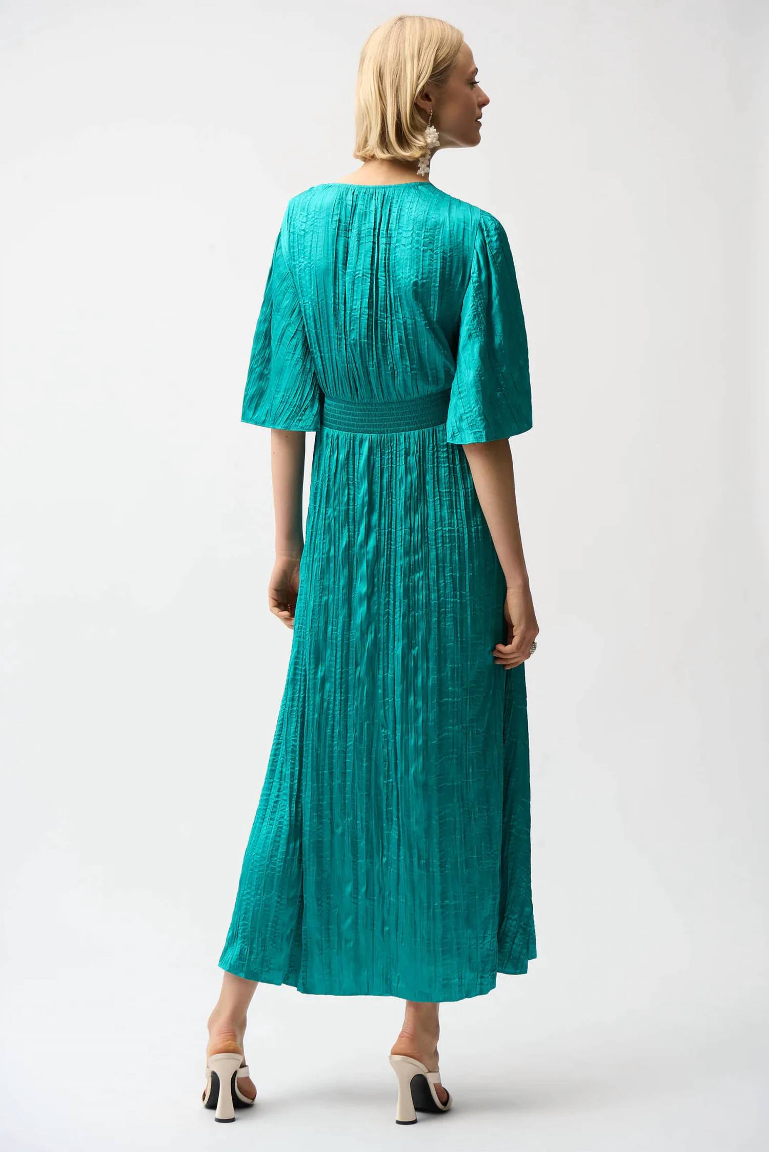 Joseph Ribkoff - Fit & Flare Pleated Dress