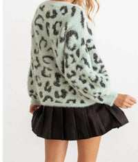 Tasha Apparel - Misty Leopard Sweater