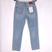 Hidden - Zoey Distressed Knee Grinded Mom Jeans