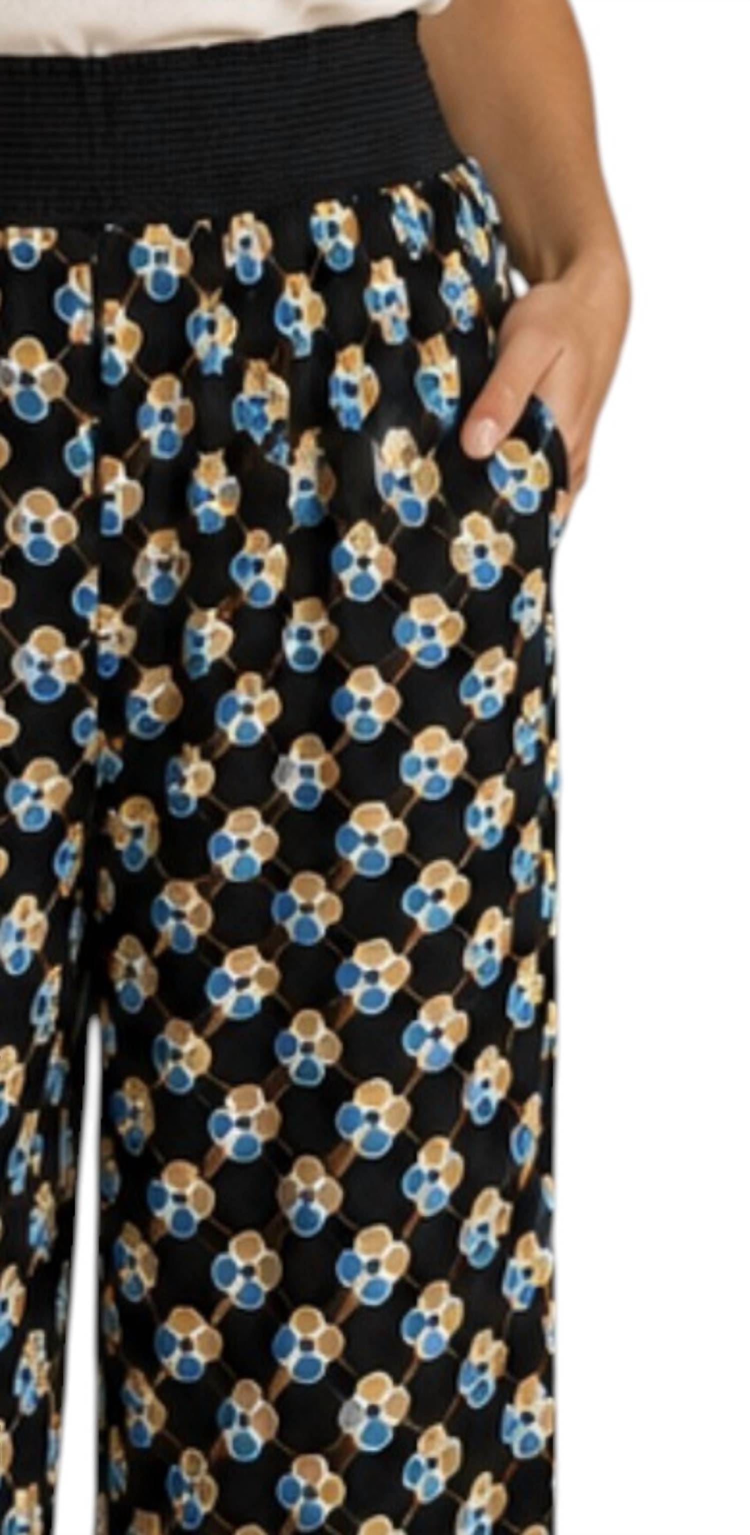 Accent Accessories - Wide Leg Palazzo Pants