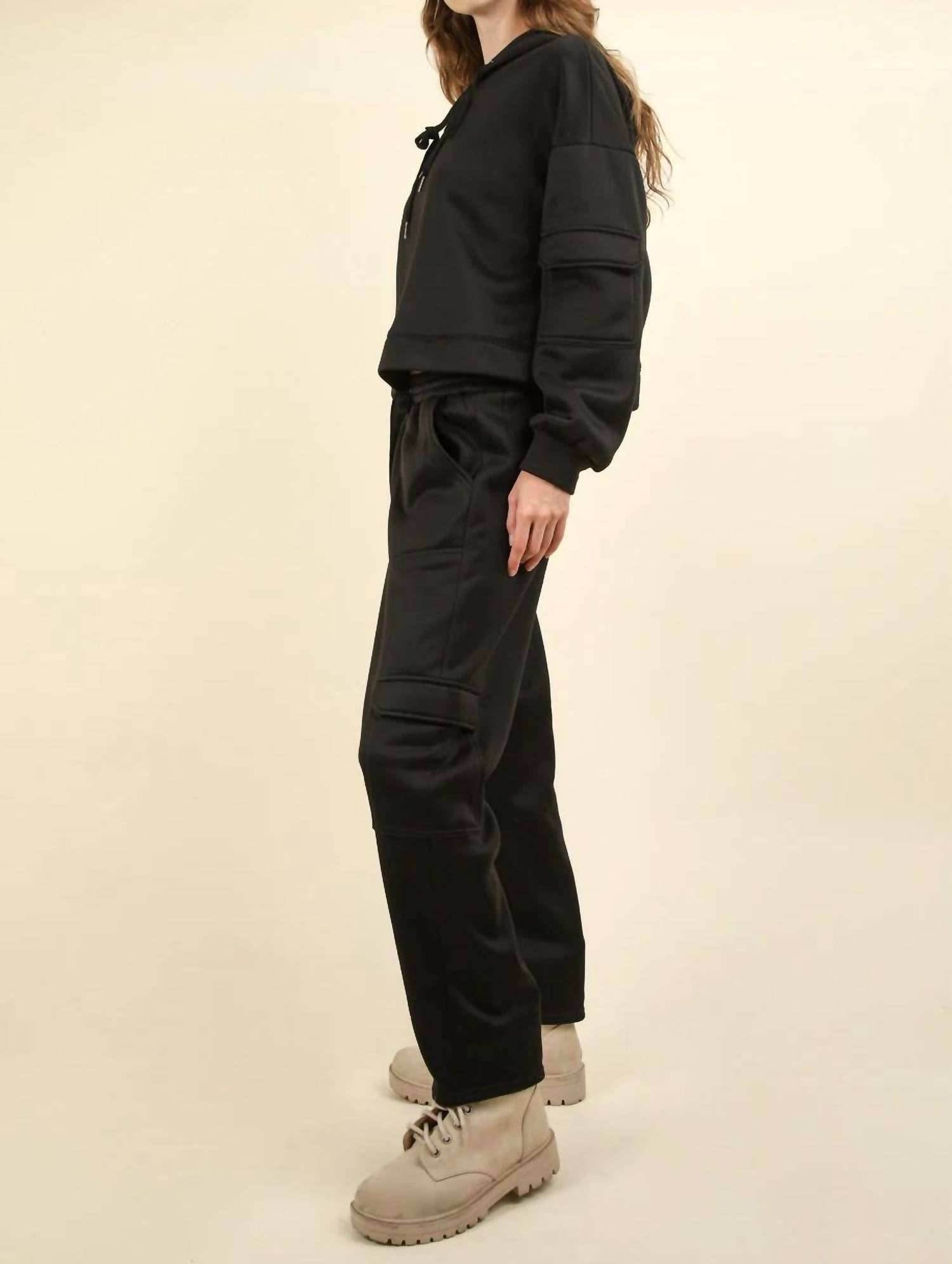 Very J - French Hoodie And Pant Set